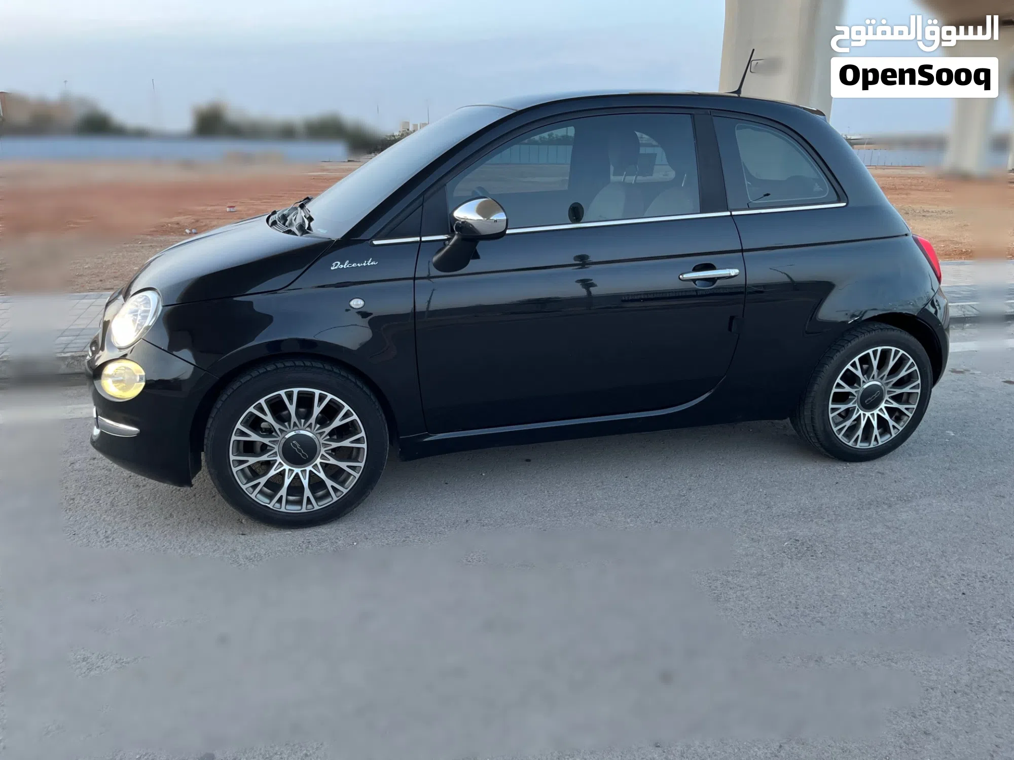 فيات 500 Dolcevita موديل 2023 للبيع في الرياض - ممشى 88 ألف كم - image 1